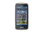 Nokia C6-01 Smartphone - 3G 340 MB silbergrau ohne Vertrag