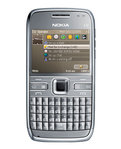 Nokia E72 Handy ohne Vertrag und ohne Simlock grau