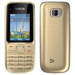 Nokia C2-01 warm silver Handy ohne Vertrag